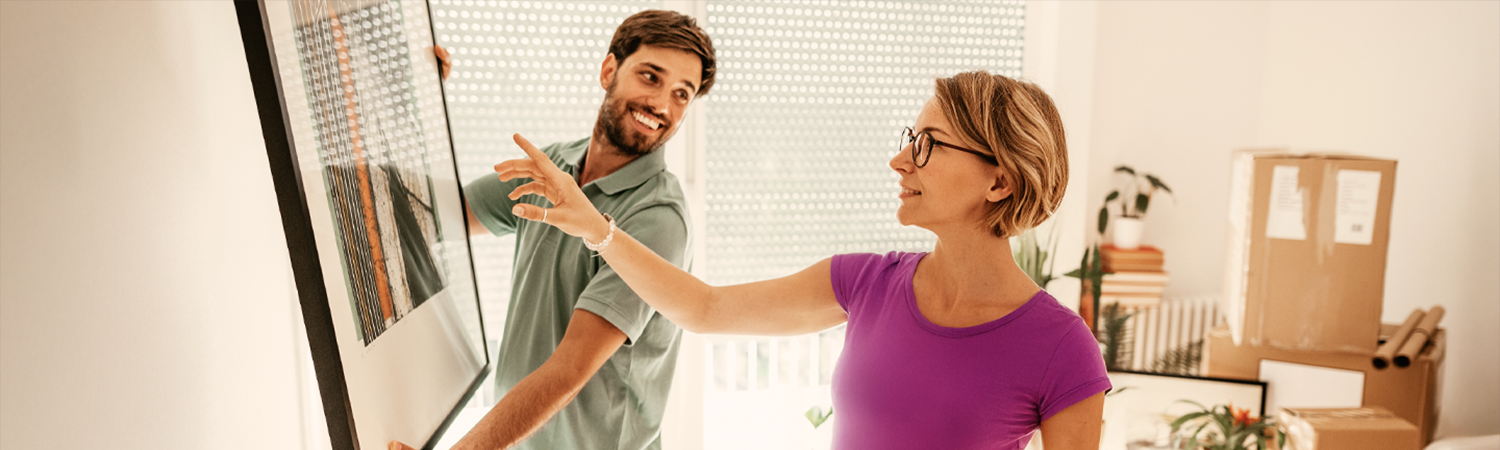 couple living together